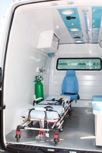 interno ambulancia simples remocao