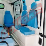 interno de fibra van ambulancia simples remoção.