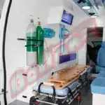 ambulancia suporte basico interno de fibra