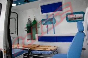 interno de fibra van ambulancia suporte basico