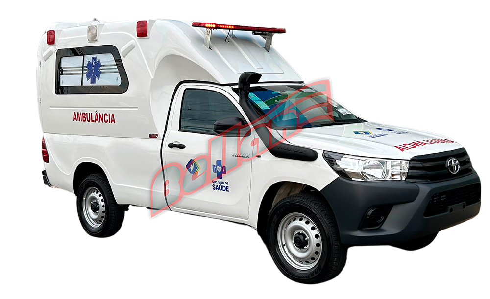 TOYOTA Hilux Ambulância Simples Remoção, Suporte Básico e Resgate