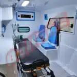 venda de ambulancia com interno de fibra pick-up 4x4.