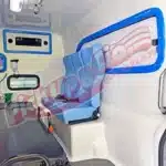 interno de fibra ambulancia toyota hilux suporte basico