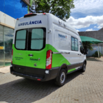 ambulancia ford transit, simples remoção, suporte basico e UTI.