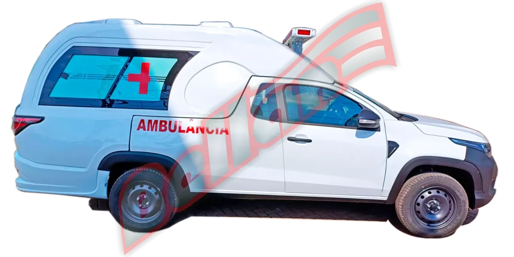 Fiat Strada Ambulância a pronta entrega, ambulancia Strada Pronta para venda.