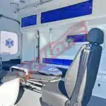 Venda Ambulância Renault Master UTI, armarios internos de Fibra.